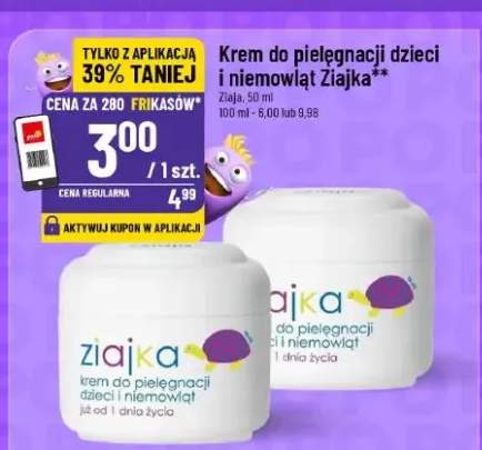 krem dla niemowląt