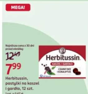 Pastylki na kaszel i gardło czarny bez i eukaliptus