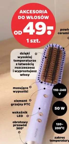 szczotka prostująca włosy