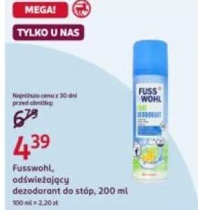 Odświeżający dezodorant do stóp