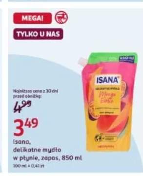 Delikatne mydło w płynie zapas