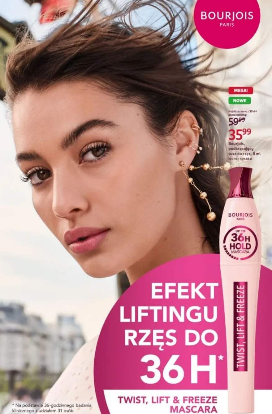 Podkręcający tusz do rzęs