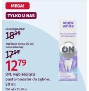 Wybielająca pasta-booster do zębów