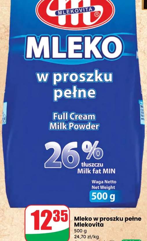 mleko w proszku