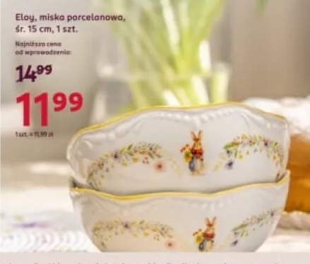 Miska porcelanowa, śr. 15 cm