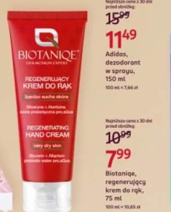 Regenerujący krem do rąk