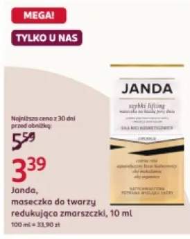 Maseczka do twarzy redukująca zmarszczki