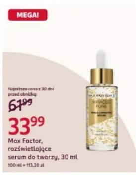 Rozświetlające serum do twarzy