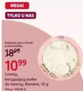 Korygujący puder do twarzy Banana Lovely