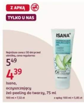Oczyszczający żel-peeling do twarzy Isana