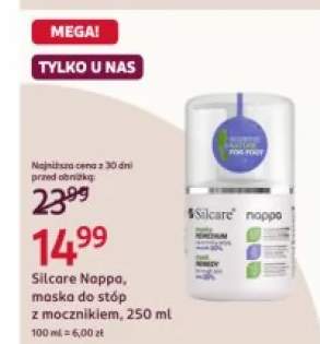 Maska do stóp z mocznikiem Silcare Nappa