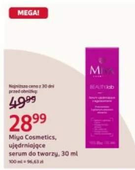 Ujędrniające serum do twarzy z agapantusem Miya Cosmetics Beauty Lab