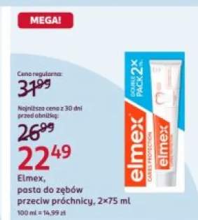 Elmex pasta do zębów przeciw próchnicy