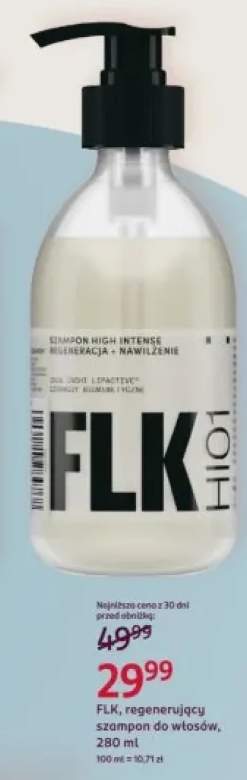 Regenerujący szampon do włosów FLK