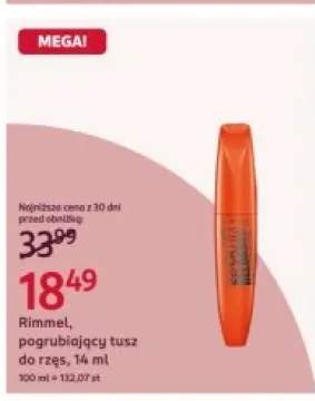 Pogrubiający tusz do rzęs Rimmel Scandaleyes Reloaded