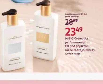 Perfumowany żel pod prysznic beBIO Cosmetics Dressed