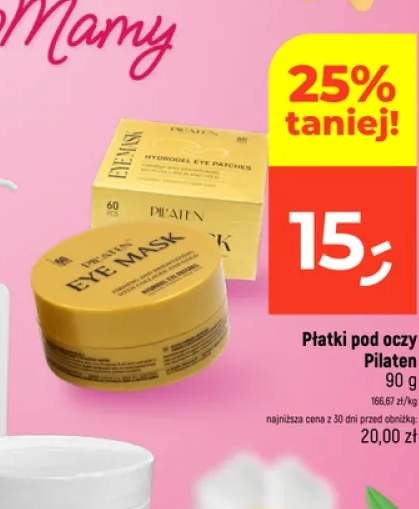 płatki pod oczy