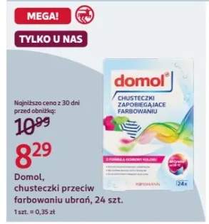 Chusteczki przeciw farbowaniu ubrań Domol