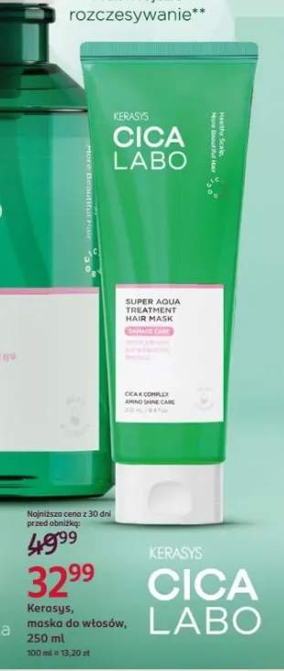 Maska do włosów Kerasys Cica Labo Super Aqua