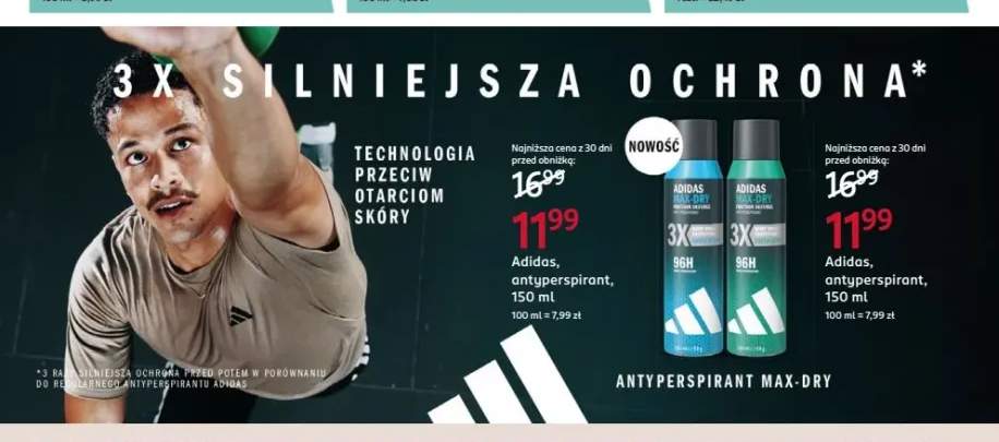 Antyperspirant Max-Dry Adidas