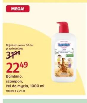 Szampon, żel do mycia 3w1 Bambino