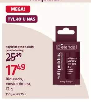 Maska do ust Bielenda soft pudding very cherry