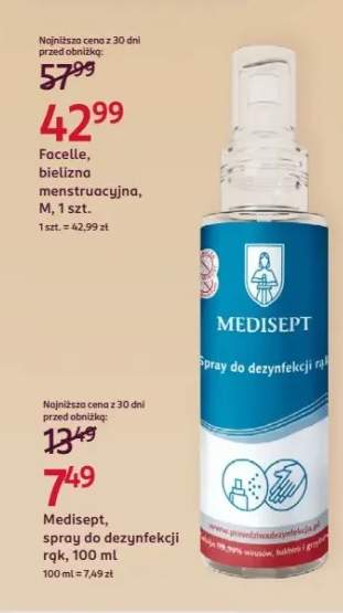 Spray do dezynfekcji rąk Medisept