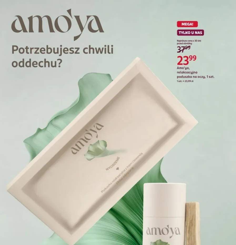 Relaksacyjna poduszka na oczy Amo'ya