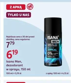 Dezodorant w sprayu Isana Men Body Appeal