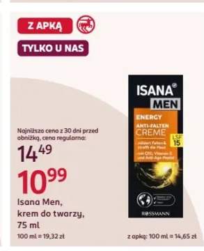 Krem do twarzy Isana Men