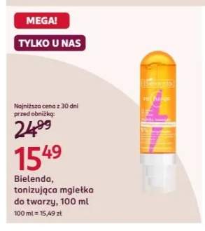 Tonizująca mgiełka do twarzy Bielenda
