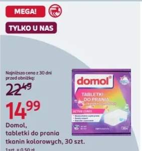 Tabletki do prania tkanin kolorowych Domol