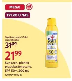 Pianka przeciwsłoneczna Sunozon SPF 50+