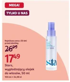 Wygładzający olejek do włosów Stars
