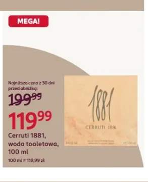 Woda toaletowa Cerruti 1881