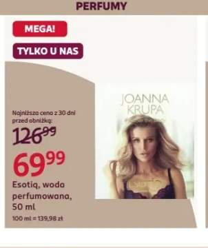 Woda perfumowana Esotiq Joanna Krupa Follow The Body