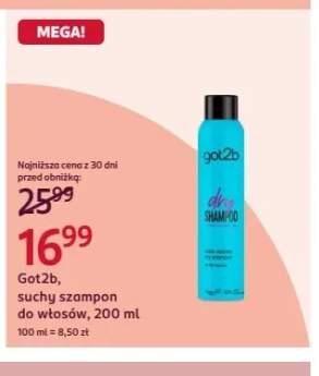 Suchy szampon do włosów Got2b