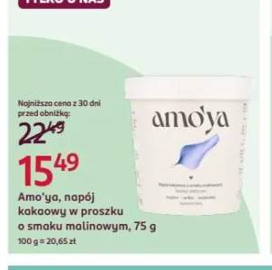 Napój kakaowy w proszku Amo'ya o smaku malinowym