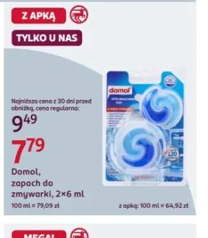 Zapach do zmywarki Domol Spülmaschinen Deo 4-fach Power