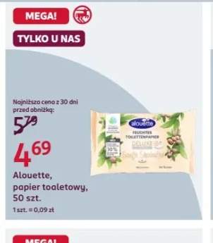 Papier toaletowy nawilżany Alouette Deluxe Sanfte Sheabutter