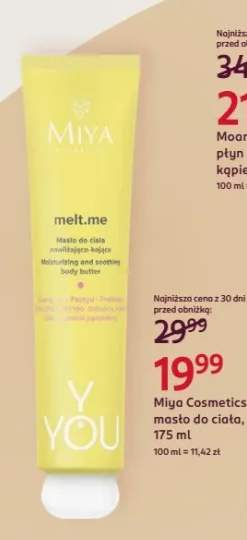 Masło do ciała Miya Cosmetics melt.me