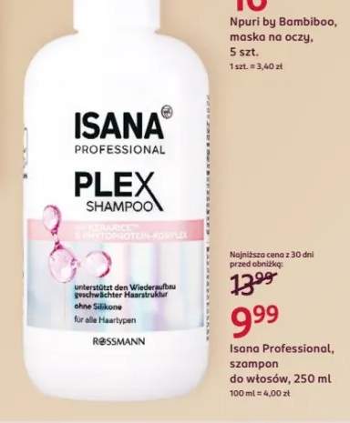 Szampon do włosów Isana Professional Plex