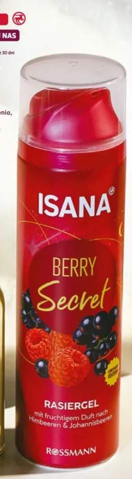 Żel do golenia Isana Berry Secret