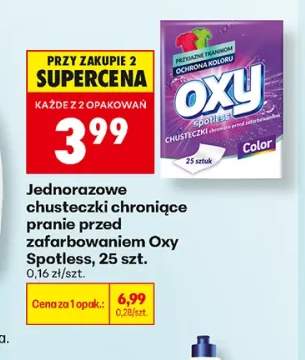 chusteczki wyłapujące kolor