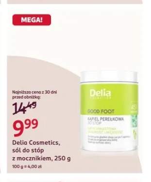 Sól do stóp z mocznikiem Delia Cosmetics Good Foot
