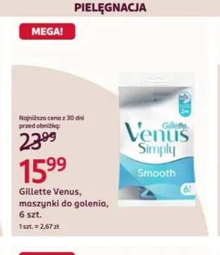 Maszynki do golenia Gillette Venus Simply Smooth 6-pak