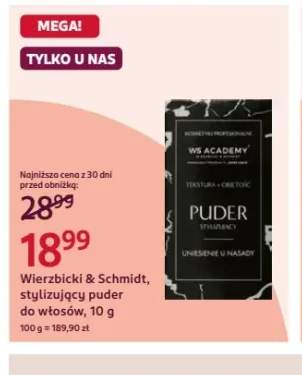 Stylizujący puder do włosów Wierzbicki & Schmidt