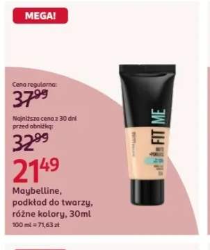 Podkład do twarzy Maybelline