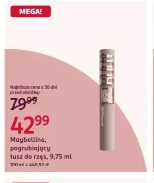 Pogrubiający tusz do rzęs Maybelline