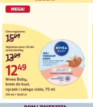 Krem do buzi rączek i całego ciała Nivea Baby Mój Pierwszy Krem